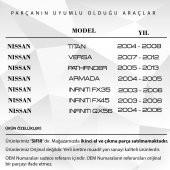 Nissan Qashqai Versa Murano Pathfder Airbag Zemberek 25560-JD003 - 3