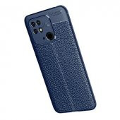 Xiaomi Poco C40 Kılıf Deri Görünümlü Niss Silikon Kapak - 3