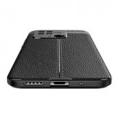 Xiaomi Poco C40 Kılıf Deri Görünümlü Niss Silikon Kapak - 7