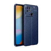 Xiaomi Poco C40 Kılıf Deri Görünümlü Niss Silikon Kapak - 8