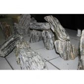 10 kg Gnays Kaya Orijinal 1.Kalite Doğal Dekoratif Simli Gnays - 2