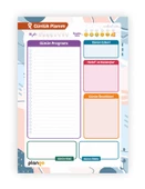 Günlük Planlayıcı - Daily Planner - Ders Çalışma Planlayıcı - Planlama Defteri - 1
