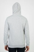 Erkek Kalın Kapüşonlu Basic Sweatshirt - 9