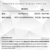 Kia Sorento, Hyundai İ20,İ10 (Hız Sabitleme Var) için Airbag Zemberek - 93490-2P170 - 2