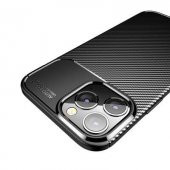 Apple iPhone 14 Pro Kılıf Deri Görünümlü Negro Silikon Kapak - 1