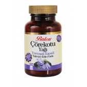 Balen Çörekotu Yağı Kapsülü Çörek Otu 80 Kapsül x 1380 Mg Soğuk Pres - 1