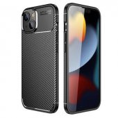 Apple iPhone 14 Kılıf Deri Görünümlü Negro Silikon Kapak - 8