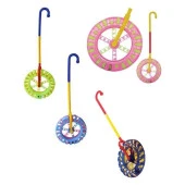 Baston Saplı Çıngıraklı Teker İttirmeli Çın Çın - 2