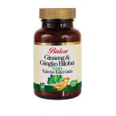 Balen Ginseng Gingko Biloba Takviye Edici Gıda 720 Mg x 120 Tablet Ginkgo Ginko - 1
