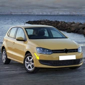 VW Polo 2010-2014 Ön Tampon Sağ Sis Farı Izgarası Sissiz 6R0853666C thumbnail 1