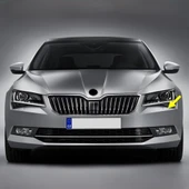 Skoda Superb 3 2015-2019 Sol Ön Far Yıkama Kapağı 3V0955109 - 1