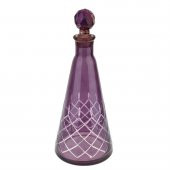 CREARTHOME MOR DEKORATİF ŞİŞE 28 CM EMK 017 - 1