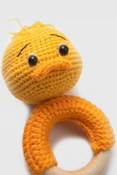Amigurumi Ördek Çıngırak Sarı - 1