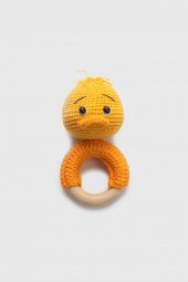 Amigurumi Ördek Çıngırak Sarı - 2