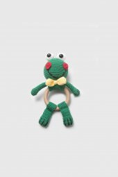 Amigurumi Kurbağa Çıngırak Yeşil - 2