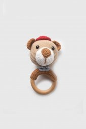 Amigurumi Ayı Çıngırak Kahverengi - 2