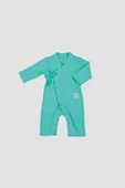 Uzun Kimono Tulum Mint Yeşili - 2