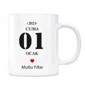 Yeni Yıl Kupa Bardak - Maarif Takvimli - 1