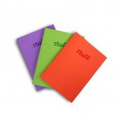 3 lü Renkli Defter - 1