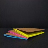 3 lü Kraft Renkli Defterler - 1