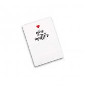 3 lü Beyaz Kalpli Defter - 4