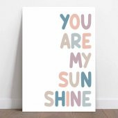 You Are My Sunsine Sen Benim Gün Işığımsın Afiş Poster - 35x50 cm Boy Afiş - 1