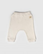 Kapitone Harem Pantolon Ekru - 2