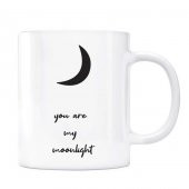 My Sunshine My Moonlight İkili Kupa - Gün Işığım Ay Işığım İkili Kupa Bardak - 2