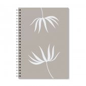 Üçlü Yaprak Kahverengi A5 Spiralli Defter - 2