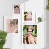 5 li Frida Poster Çerçeve - 1