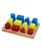 Ahşap Geometrik Büyükten Küçüğe Sıralama ONY314 Playwood - 2