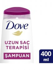 Dove Saç Bakım Şampuanı Uzun Saç Terapisi Uzun Yıpranmış Saçlar Için 400 ml thumbnail 2