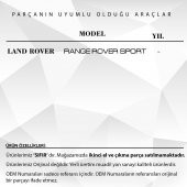 Range Rover Sport için Cam Düğmesi Kapağı 2 Adet Sağ Ve Sol - 2