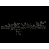 RİSİNGMABER Dekoratif Kuş&Ağaç Desenli Elbise Askılığı - 4
