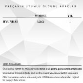 Hyundai i20 Ön Sol Kapı 2 Adet Cam Düğmesi Kapağı - 2