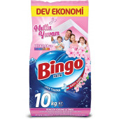 Bingo 10 kg Renkliler ve Beyazlar için Toz Deterjan - 1