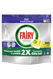 Fairy Hepsi Bir Arada Limon 140lı Bulaşık Makinesi Kapsülü - 1