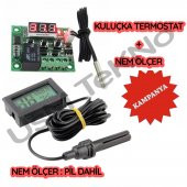 Kuluçka Termostatı + Kuluçka Nem Ölçer  İkisi Bİr arada Kuluçka Makinesi Termostatı - 1