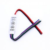 Led Şerit Modülü Rgb Şerit led kontrol Kablolu Flaşör Çakar Modlu Konnektör - 1