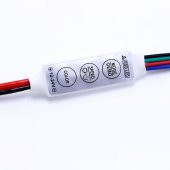 Led Şerit Modülü Rgb Şerit led kontrol Kablolu Flaşör Çakar Modlu Konnektör - 3