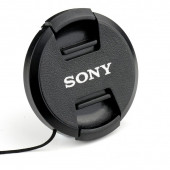 Sony Lensler İçin 72mm Snap On Lens Kapağı, Objektif Kapağı Bağcıklı - 2