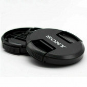 Sony Lensler İçin 72mm Snap On Lens Kapağı, Objektif Kapağı Bağcıklı - 4