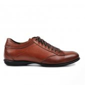 Komcero Taba Erkek Hakiki Deri Casual Ayakkabı - 2