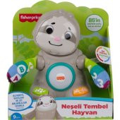 Fisher-Price Linkimals Neşeli Tembel Hayvan, Türkçe, Müzikli ve Işıklı Bebek Oyuncağı GHY93 - 6