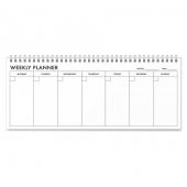 Haftalık Planlama Spiralli Not Defteri Simple Weekly Planner - 3
