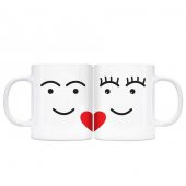 Sevgililer Gününe Özel İsimli İkili Aşk Kupası - 5