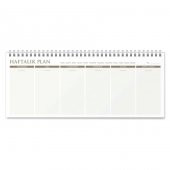 Haftalık Planlayıcı Spiralli Defter - Weekly Planner - 3