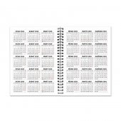 Tarihli Ajanda - Haftalık Planlayıcı (Sümen) - A5 Boy Kraft Kapak - 6