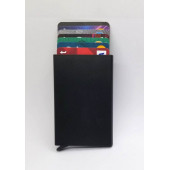 Minimalist Secrid Otomatik Mekanizmalı Alüminyum Kredi Kartlık RFID Koruma - 6