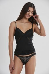 Dantelli Penye Atlet Külot / Kaşkorse Set thumbnail 2